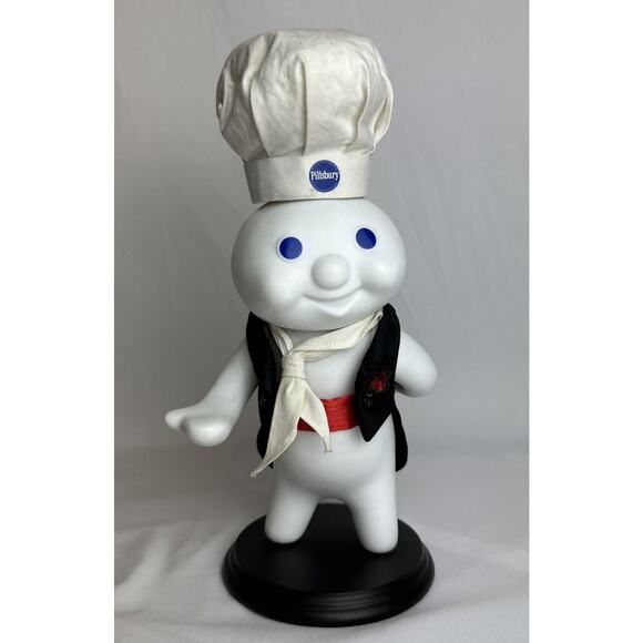 Pillsbury Other - Danbury Mint Pillsbury Doughboy Doll AT YOUR SERVICE